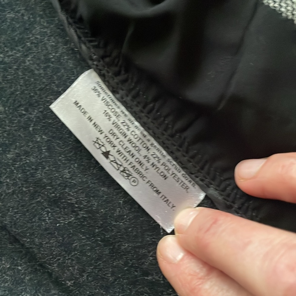 M.M. Lafleur The Wilson Jacket In Escher Houndstooth Print Blazer Size: 16 B03 - Picture 5 of 7